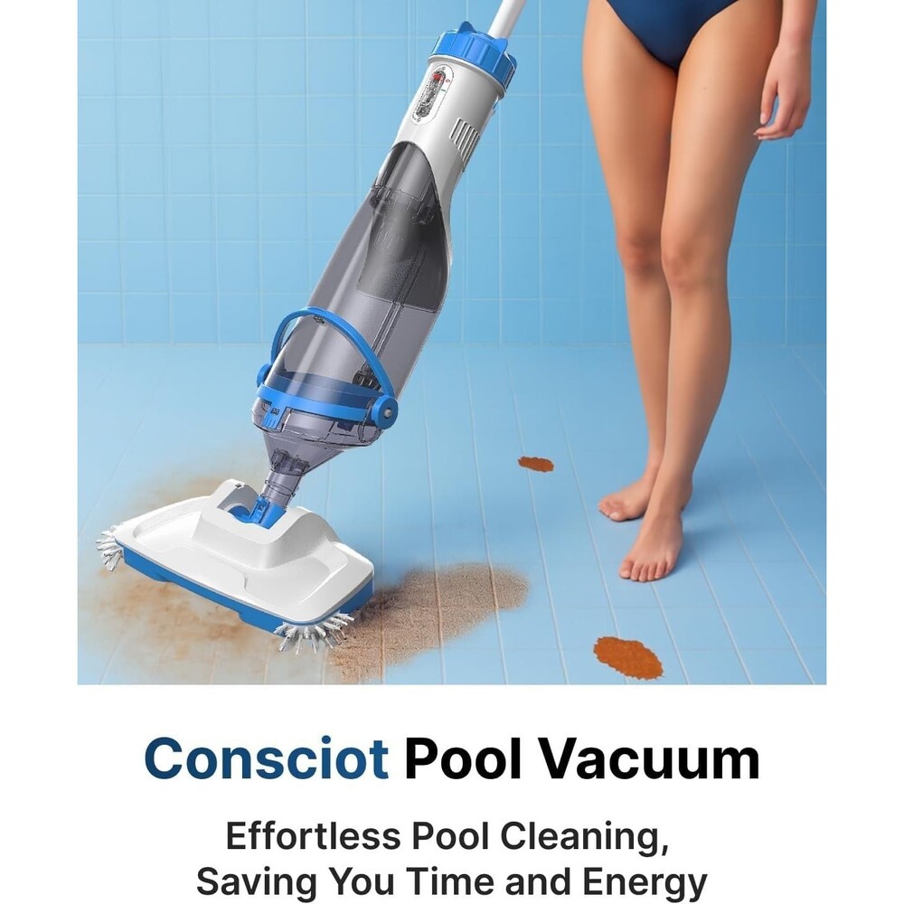 Pool Vacuum for Above Ground Pools inground Pools Rechargeable Handheld Cleane - Picture 9 of 9